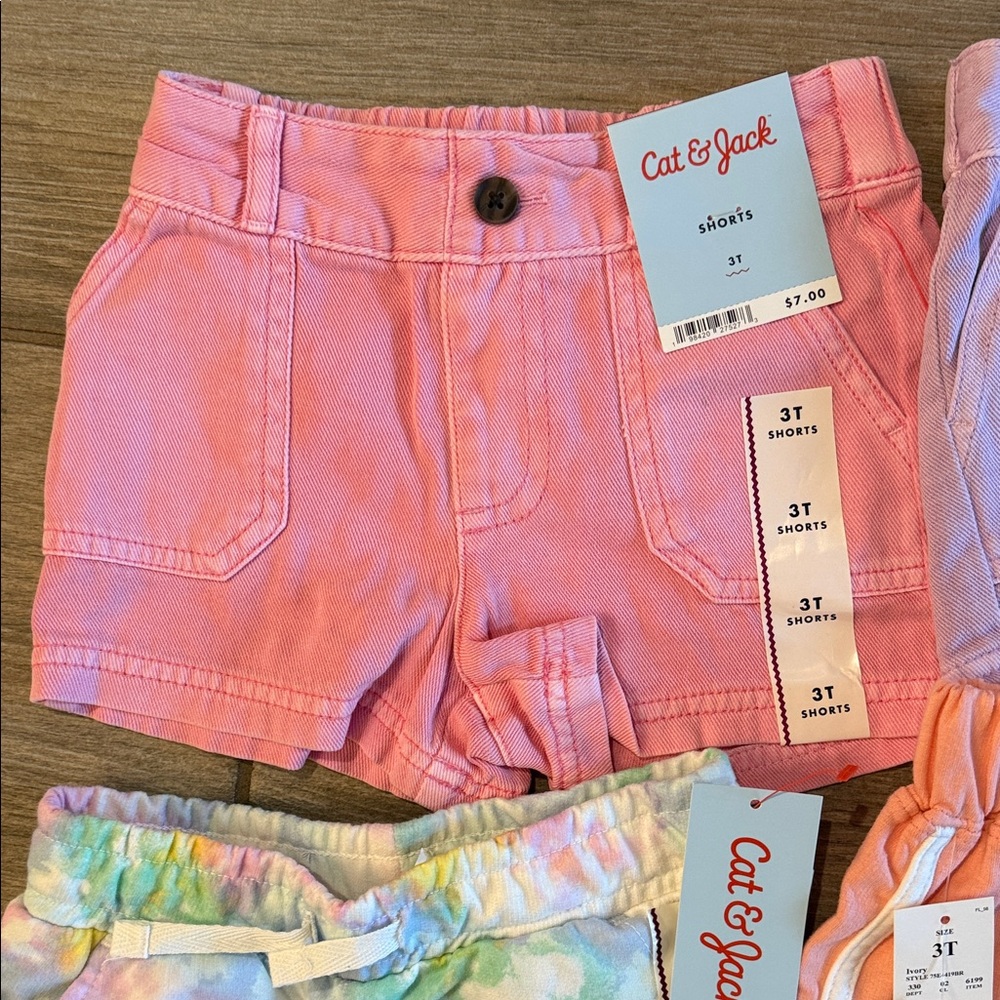 Cat & Jack Kids Multicolor Shorts Collection - Picture 2 of 7